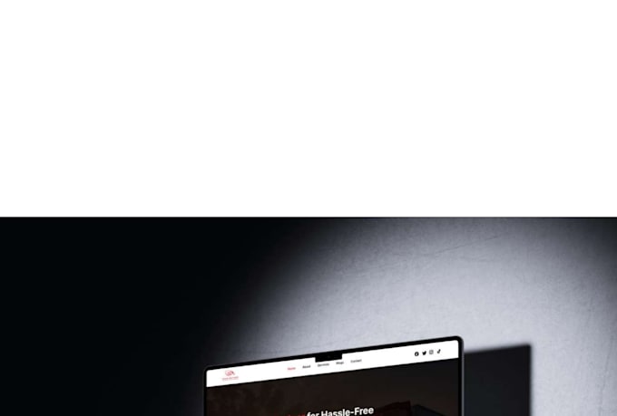 design a modern website for startups and businesses